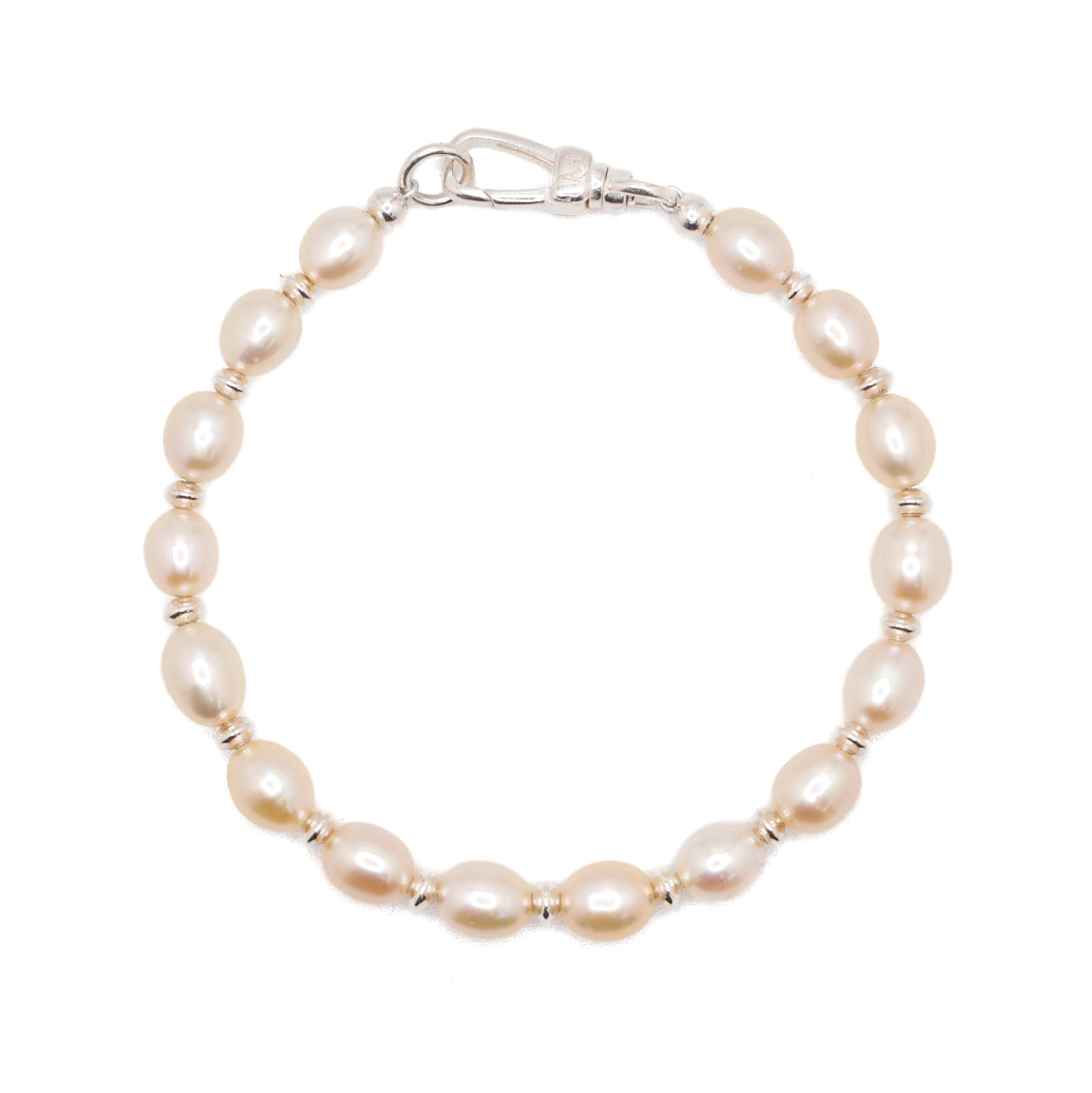 Cascade Pearl Bracelet | Sterling Silver