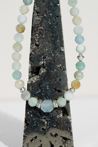 Azul Bracelet | Aquamarine & Sterling Silver
