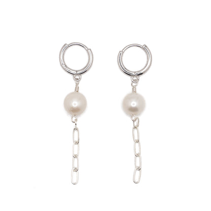 Pearl Earrings | Sterling Silver