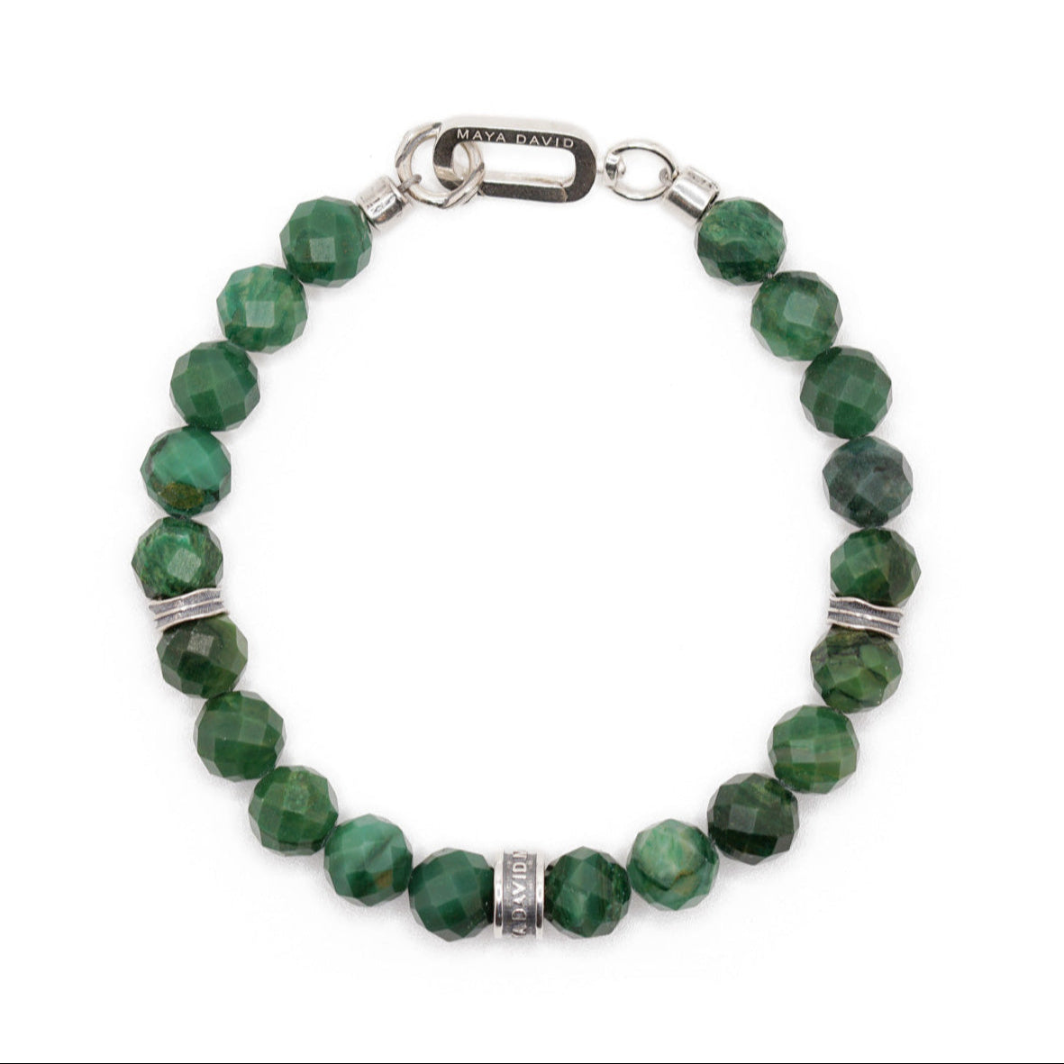 Origin Bracelet | African Jade & Sterling Silver