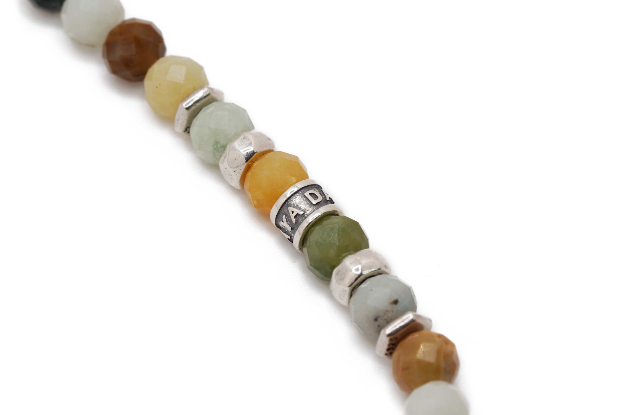 Origin Necklace | Flower Jade & Sterling Silver