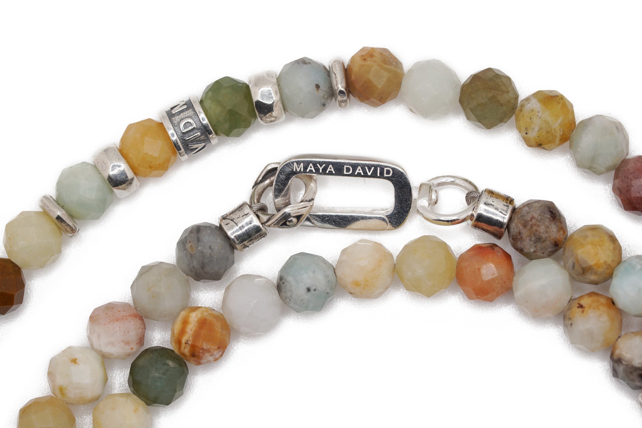 Origin Necklace | Flower Jade & Sterling Silver