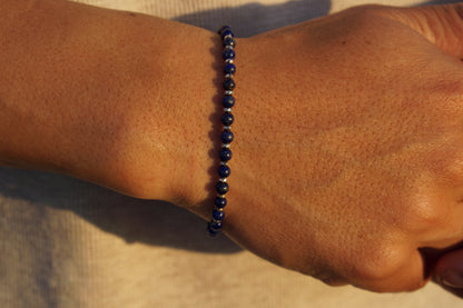 Lapis Lazuli | Sterling Silver | 4mm