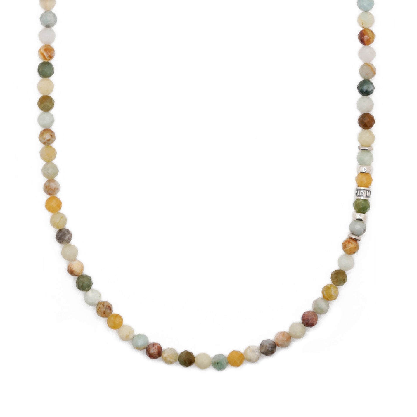 Origin Necklace | Flower Jade & Sterling Silver