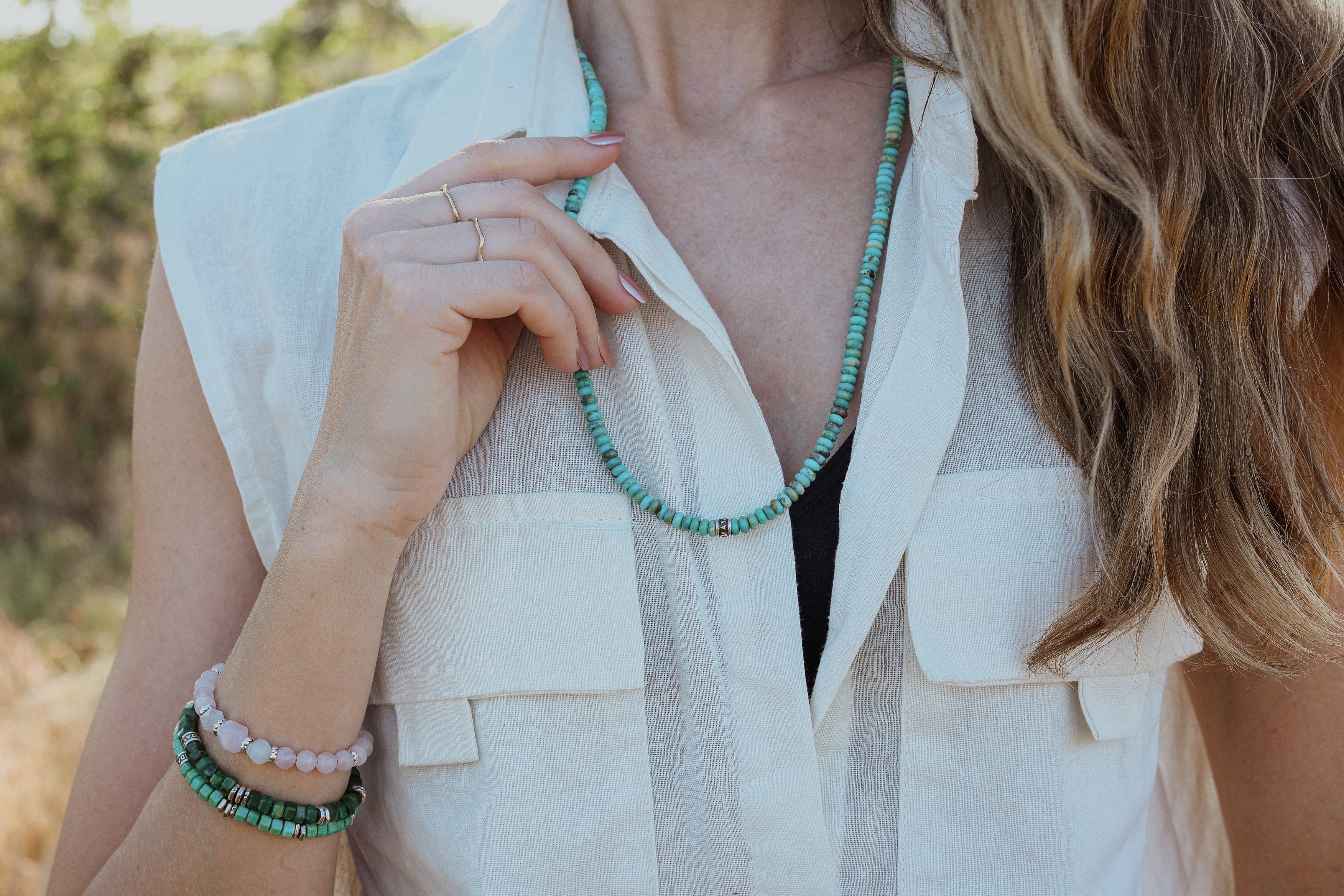 Vista Necklace | Turquoise & Sterling Silver