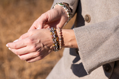 Tiger's Eye | Sterling Silver | 4mm