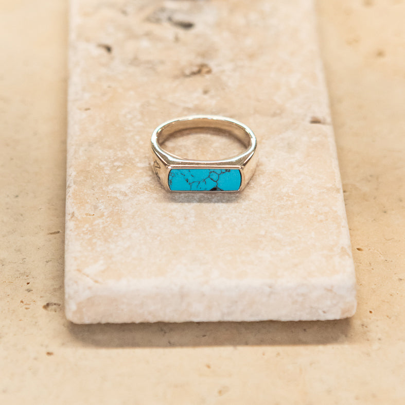 Signal Ring | Turquoise & Sterling Silver