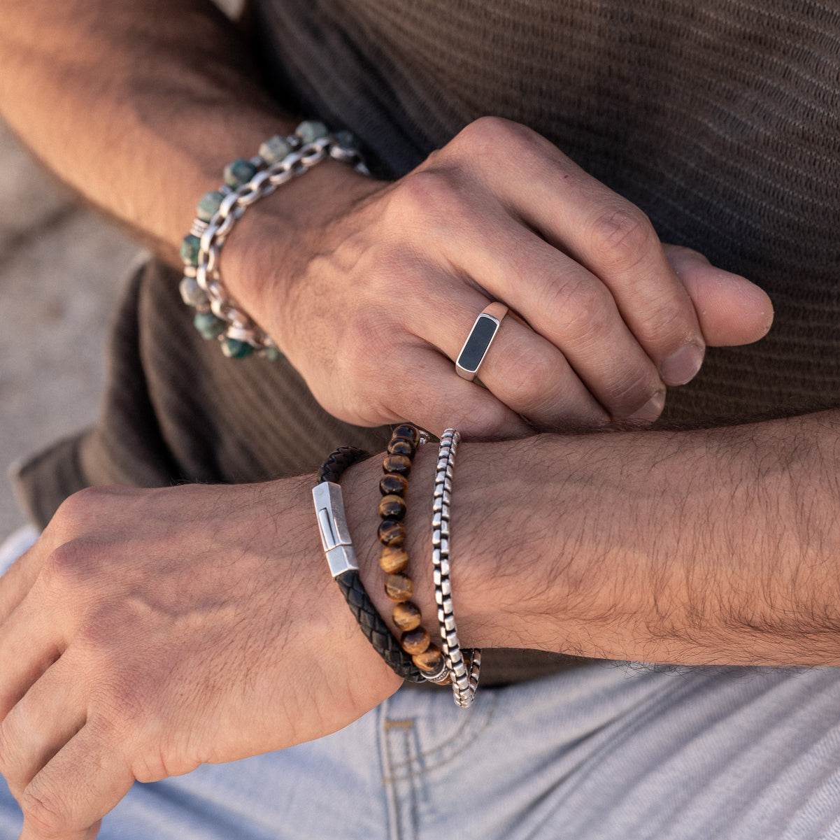 Baseline Bracelet | Sterling Silver