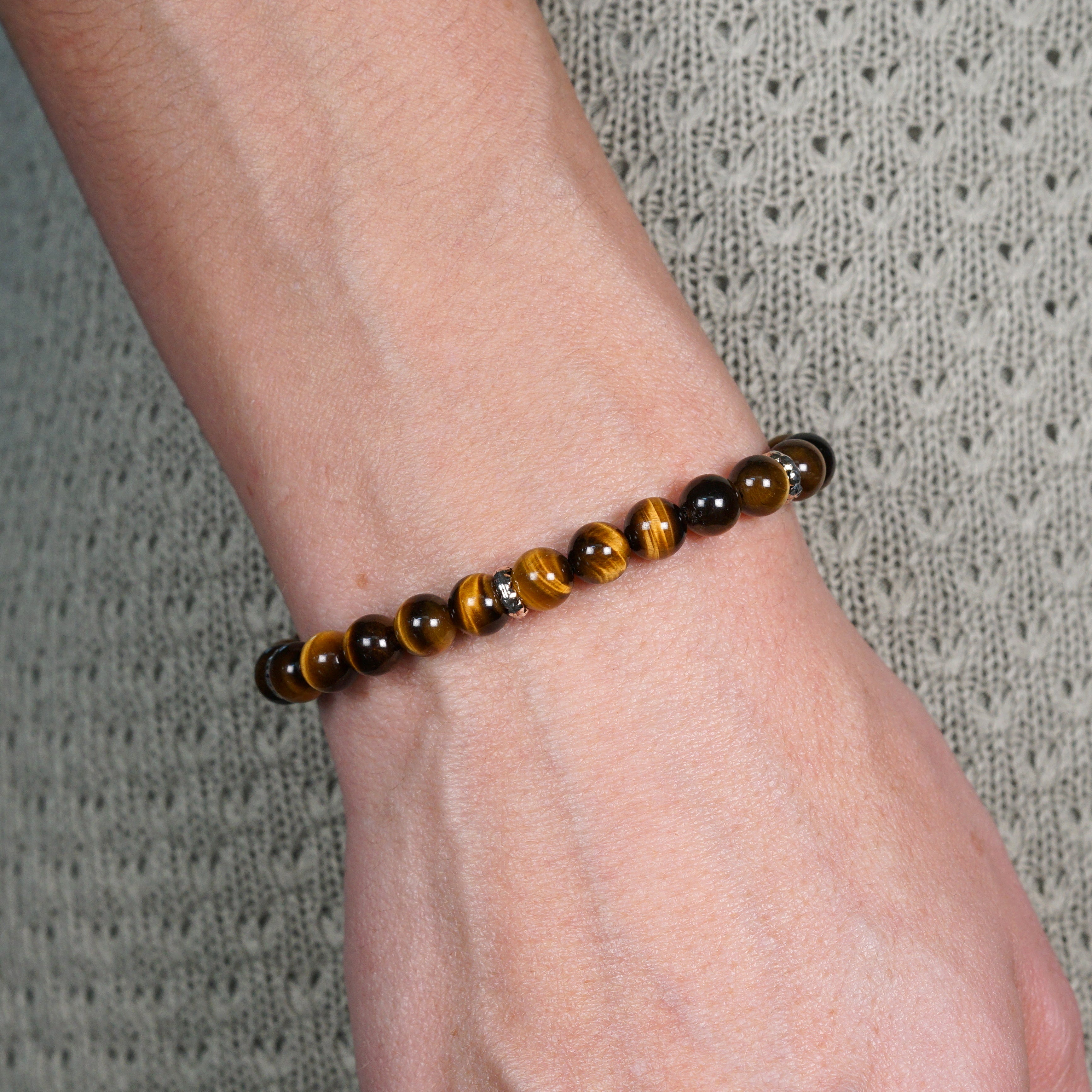 Refined Signature Bracelet | Tiger's Eye & Sterling Silver