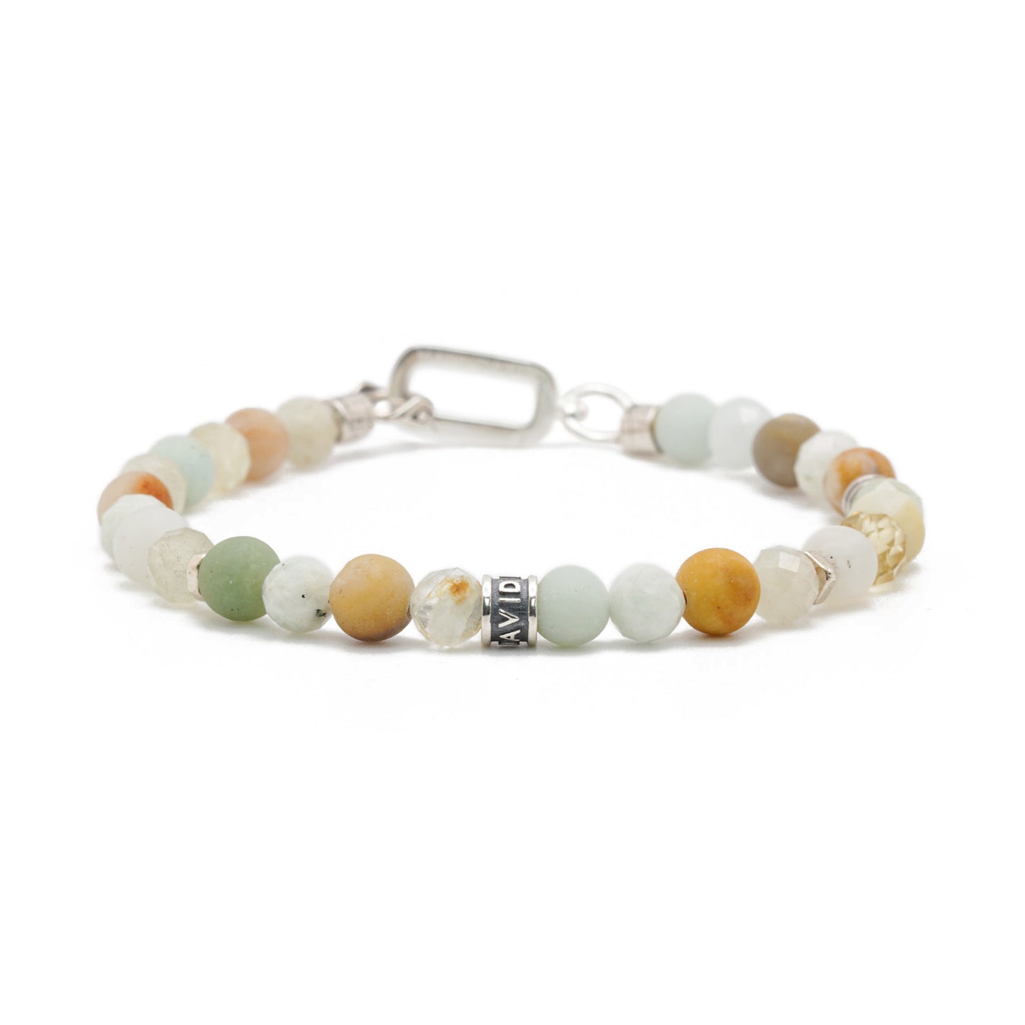 Shoreline Bracelet | Amazonite, Aquamarine & Sterling Silver