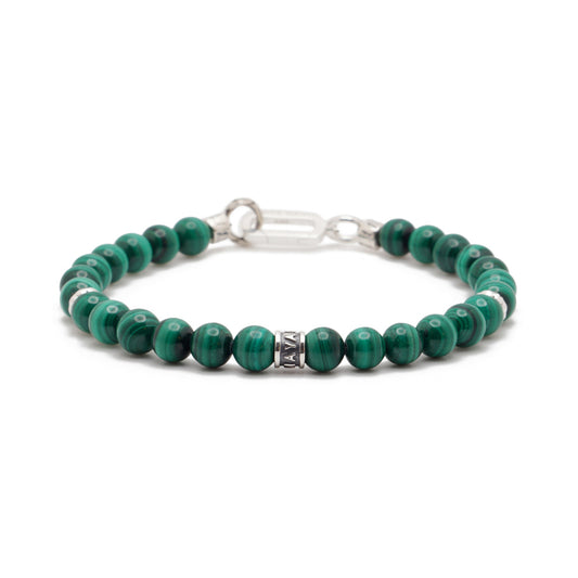 Malachite | Sterling Silver | 6mm