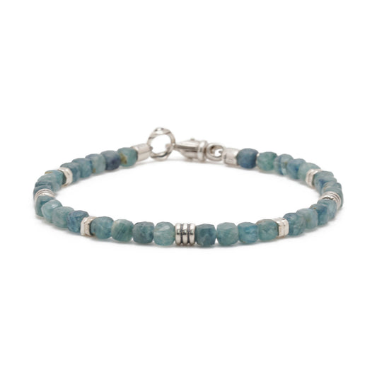 Stonewave Bracelet | Kyanite & Sterling Silver