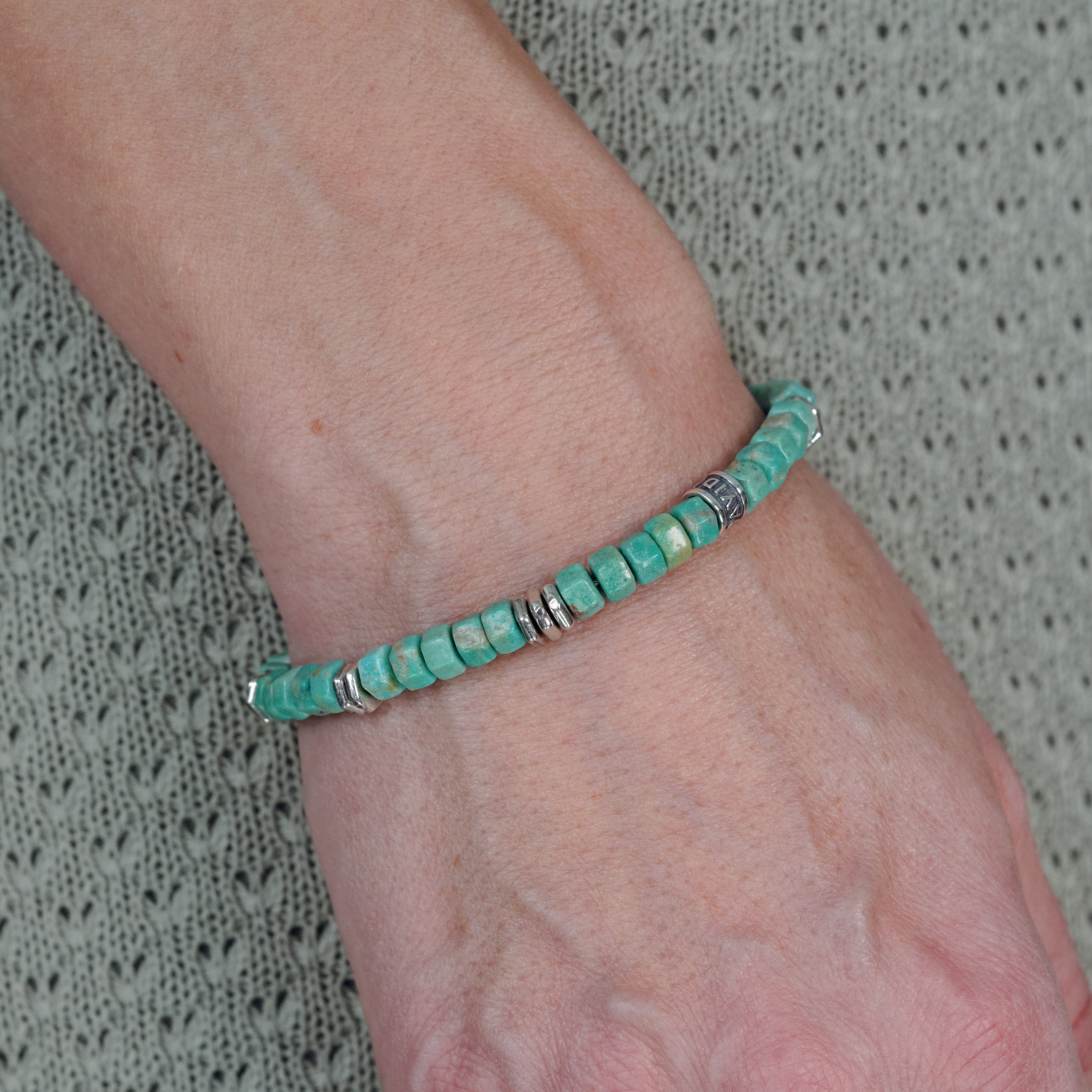 Verge Bracelet | Turquoise & Sterling Silver