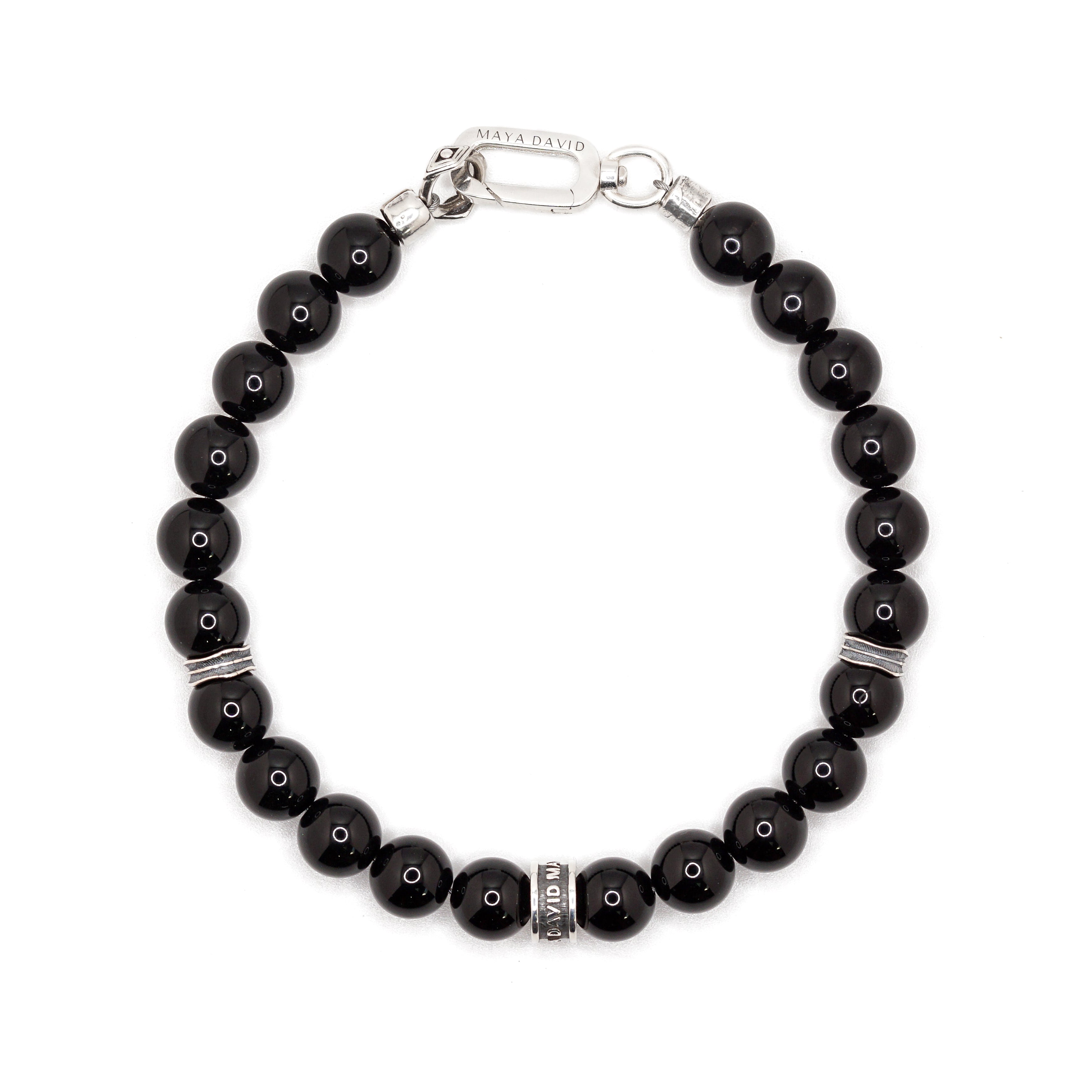 Signature Bold Bracelet | Black Onyx