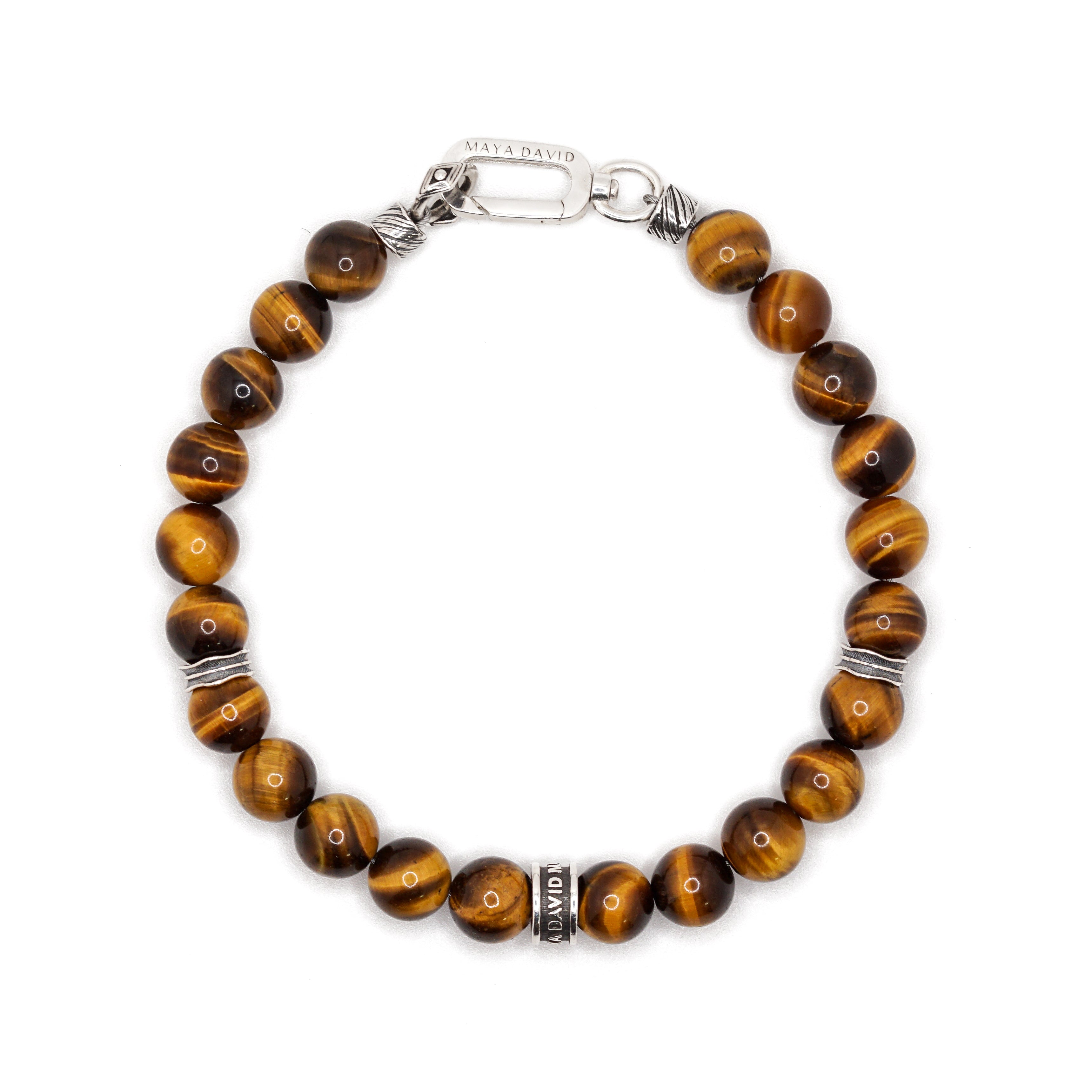 Signature Bold Bracelet | Tiger's Eye