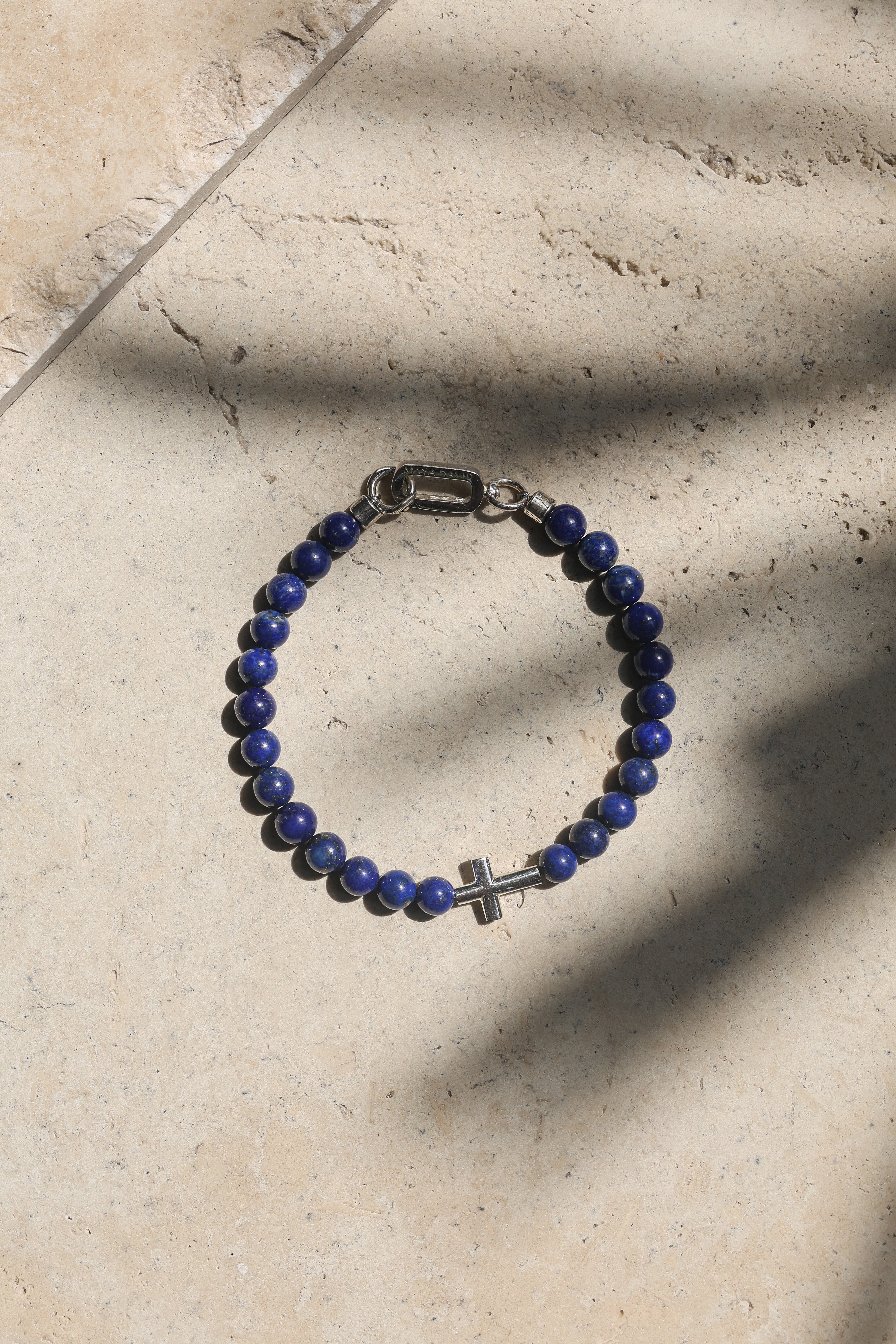 Crossroads Bracelet | Lapis Lazuli & Sterling Silver