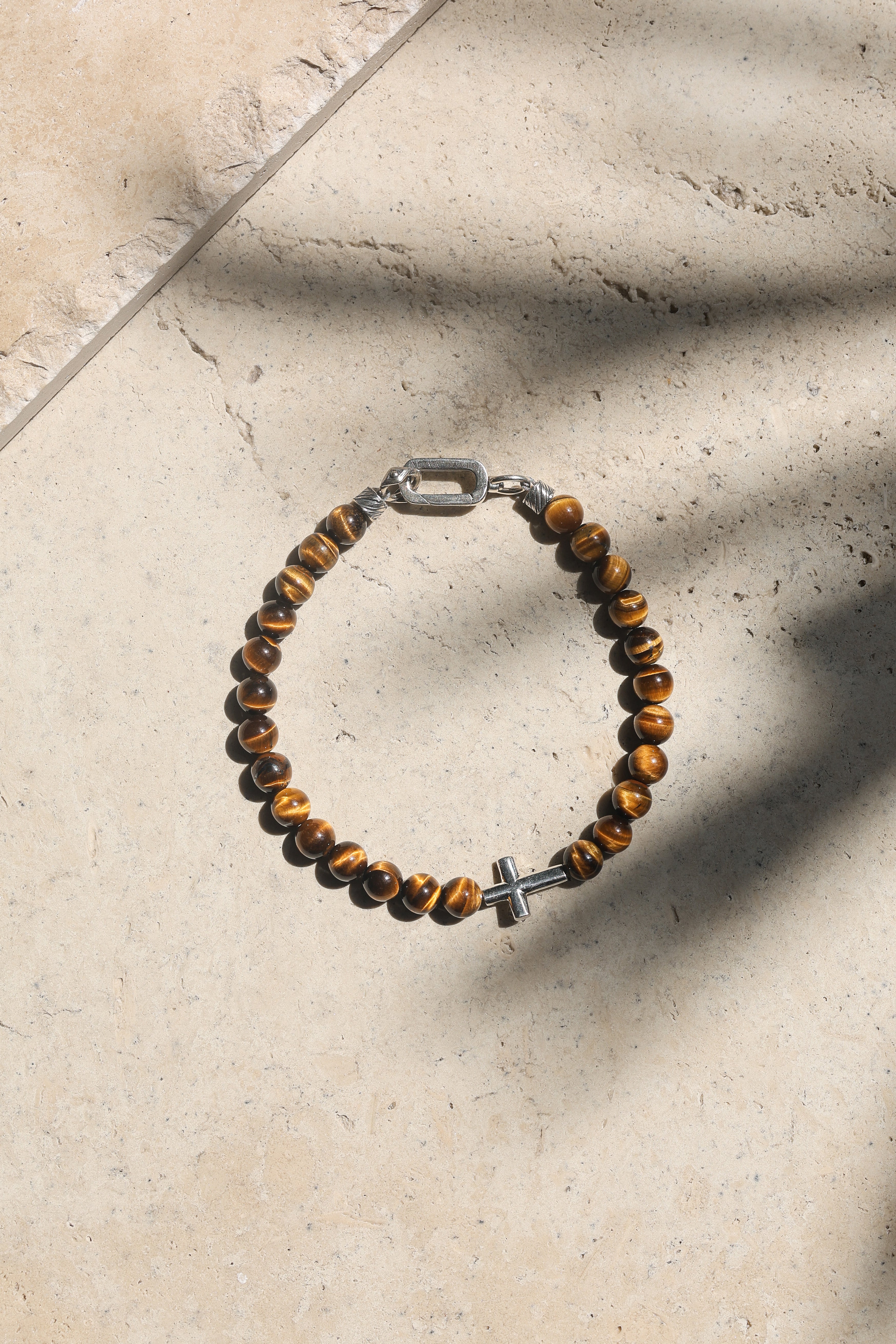 Crossroads Bracelet | Tiger's Eye & Sterling Silver