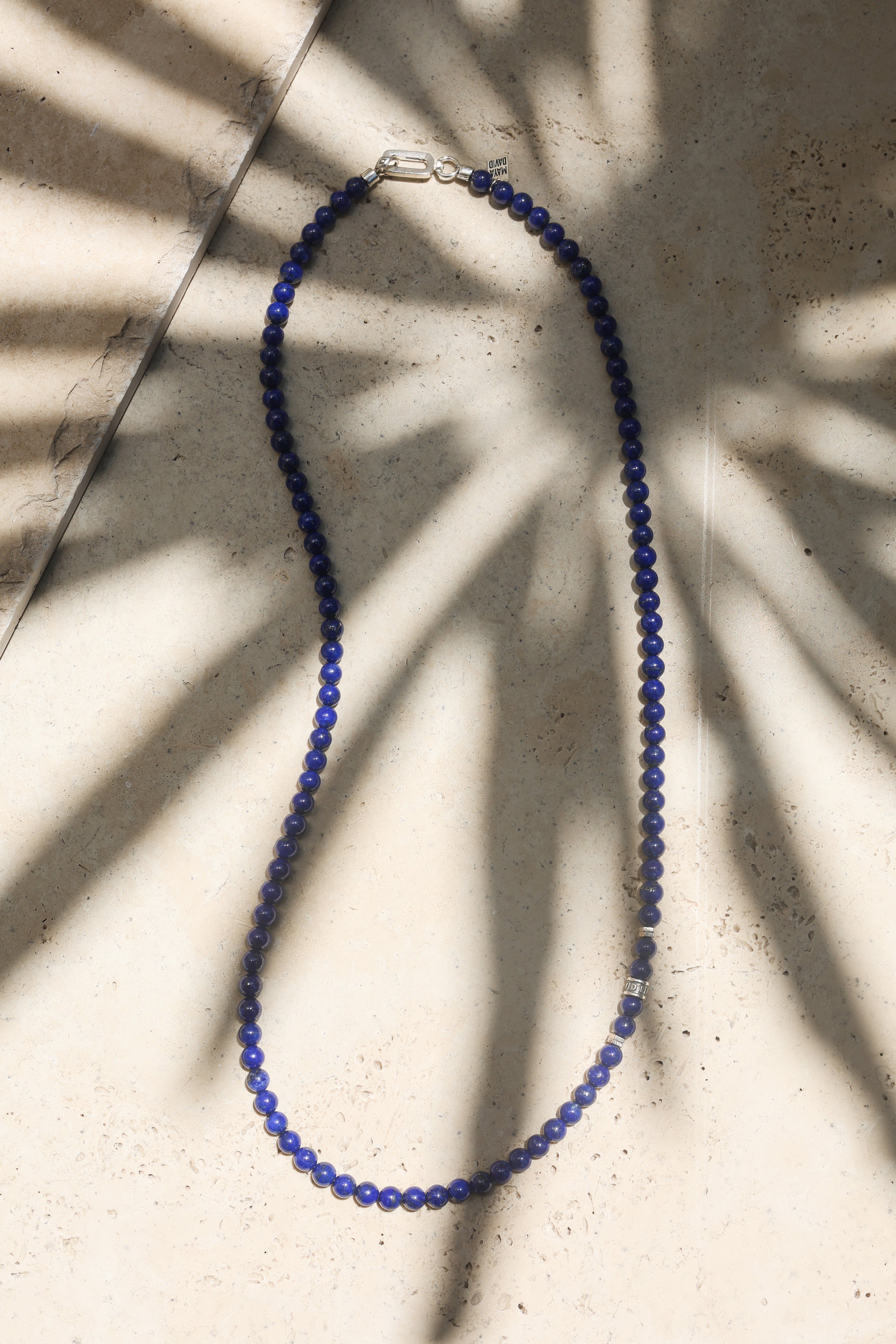 Deepwater Necklace | Lapis Lazuli & Sterling Silver