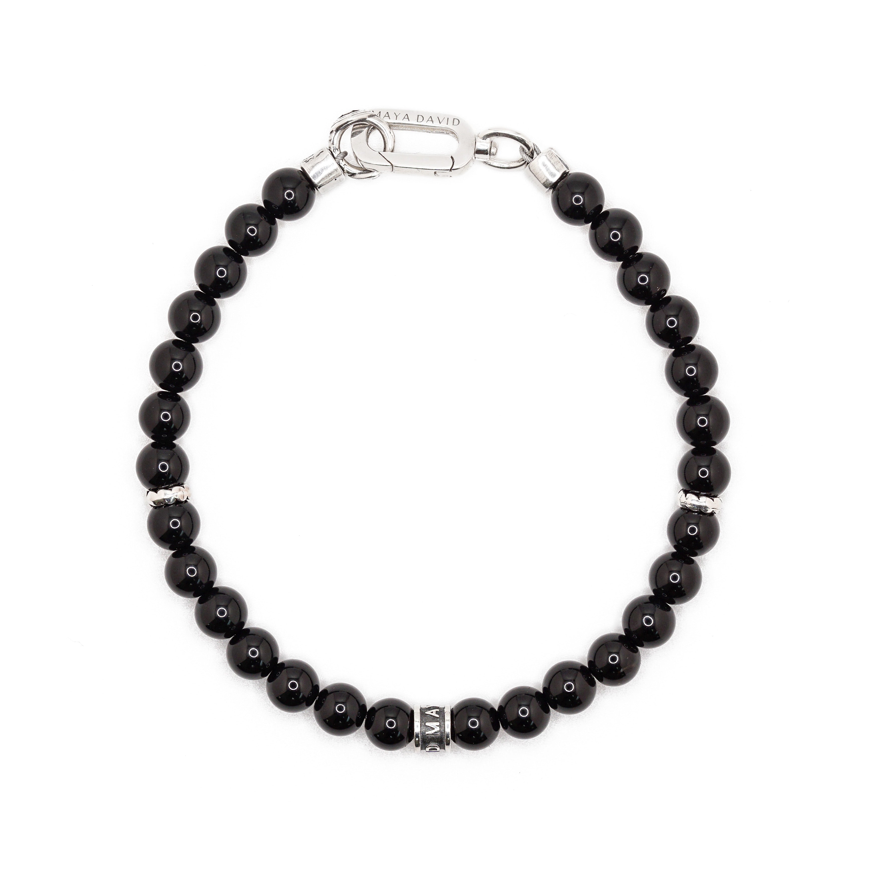 Signature Bracelet | Black Onyx