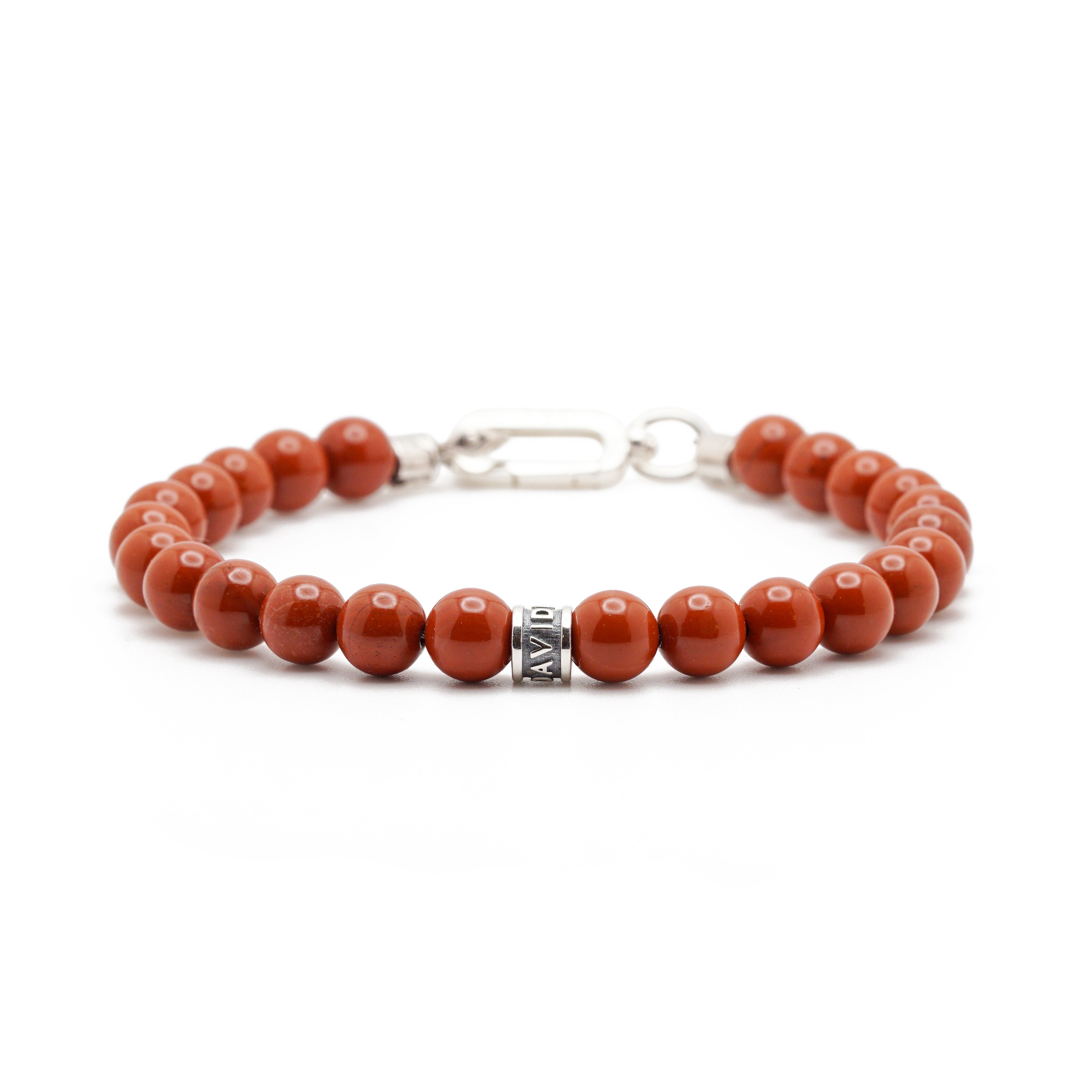 Signature Bracelet | Red Jasper