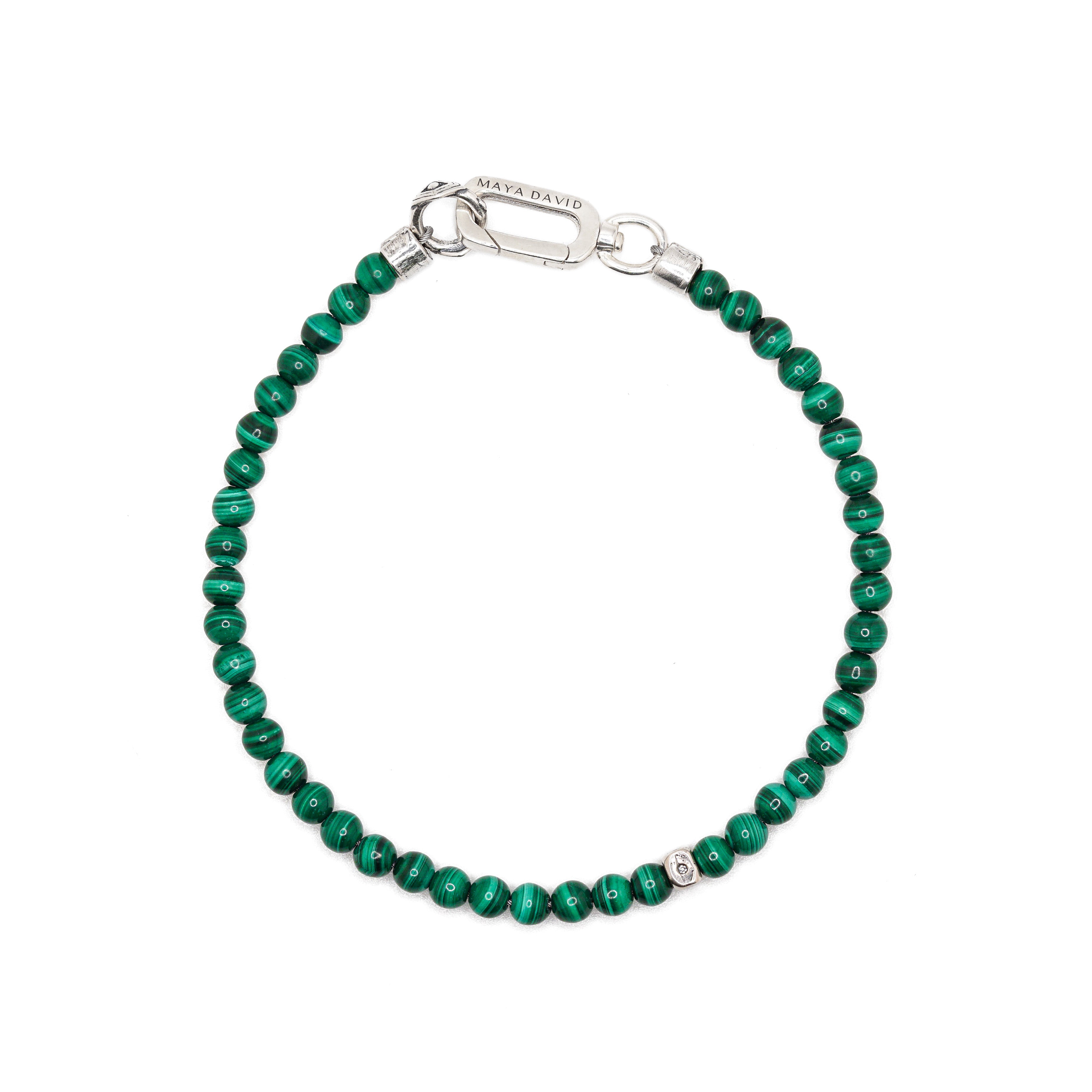 Signature Slim Bracelet | Malachite