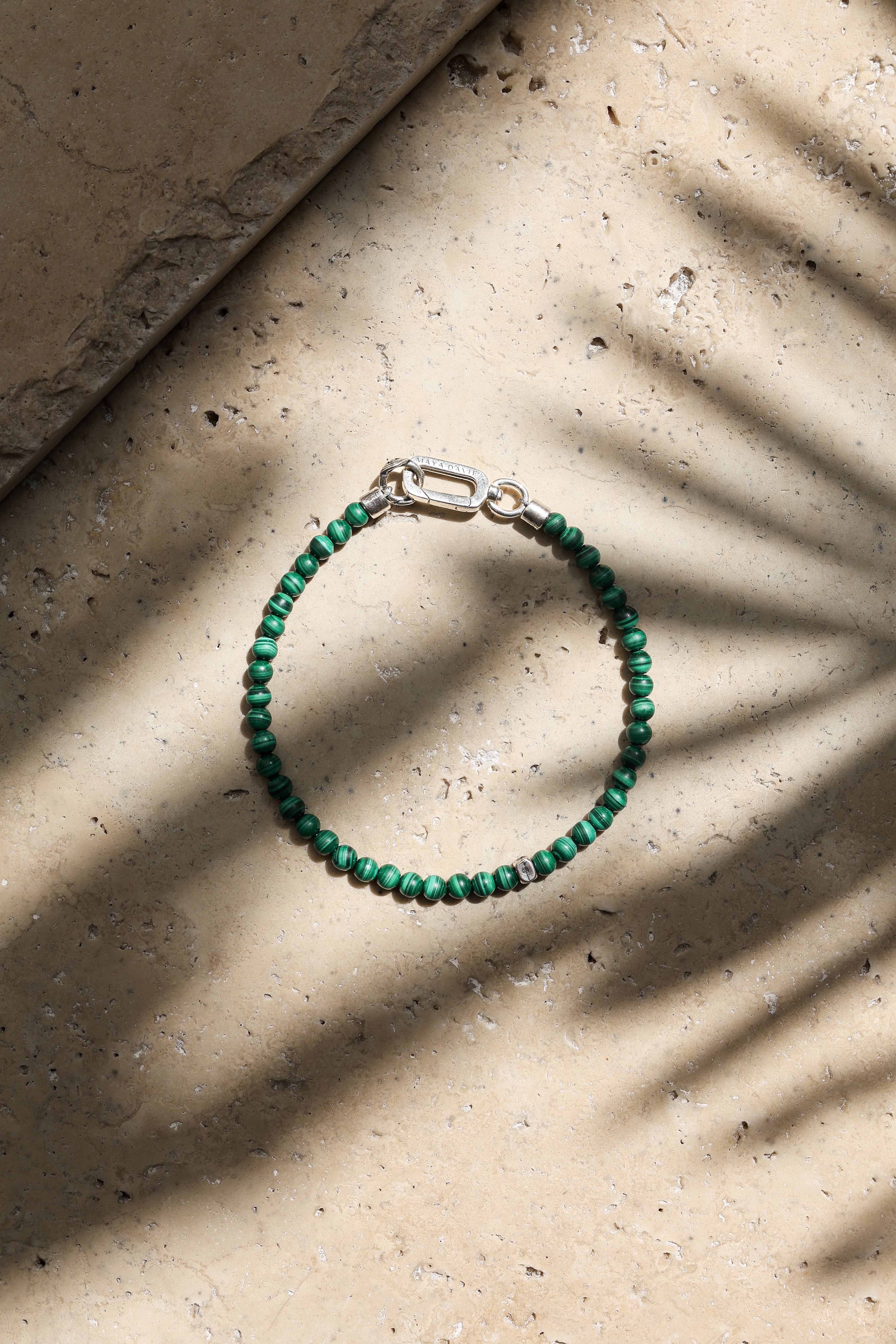 Signature Slim Bracelet | Malachite