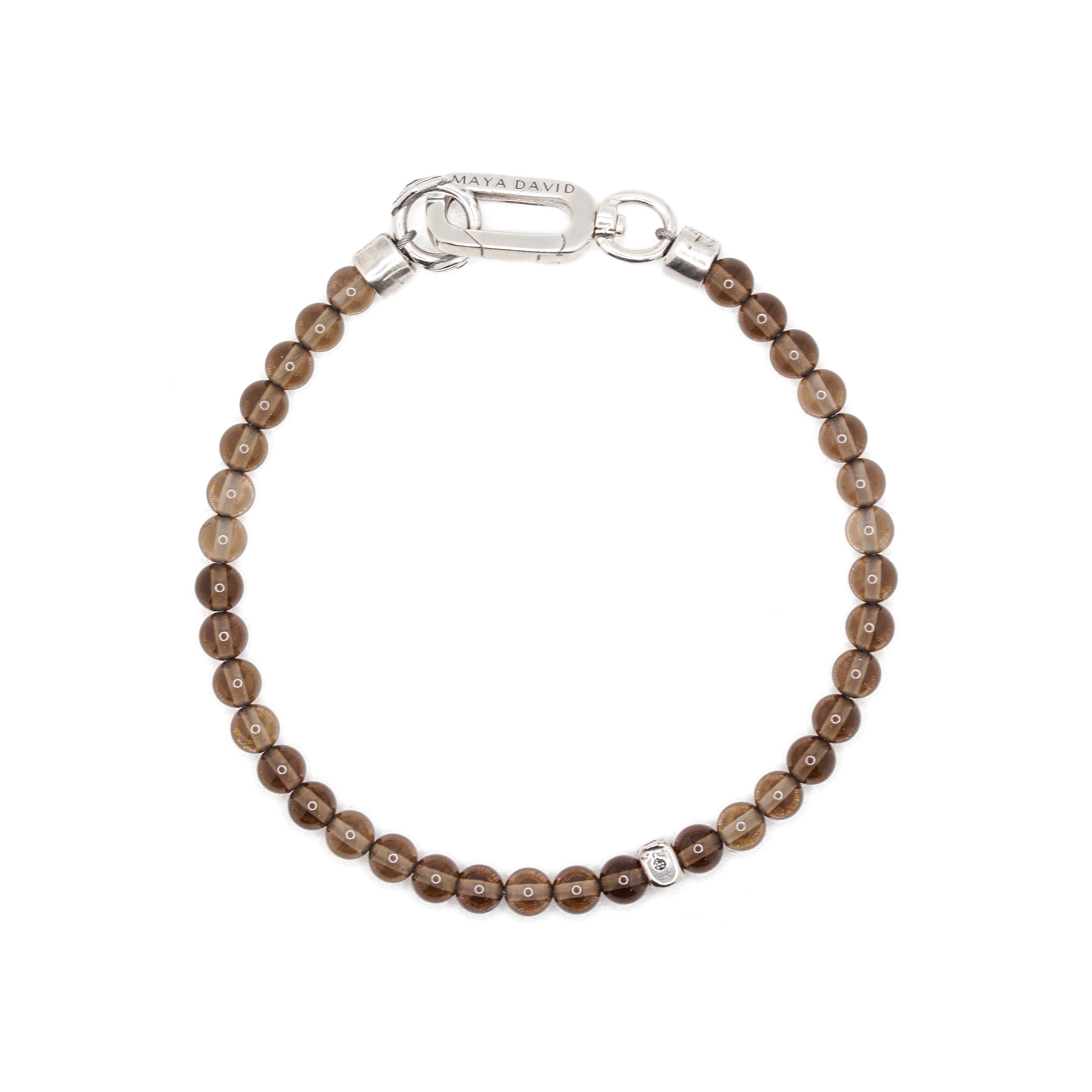 Signature Slim Bracelet | Smoky Quartz