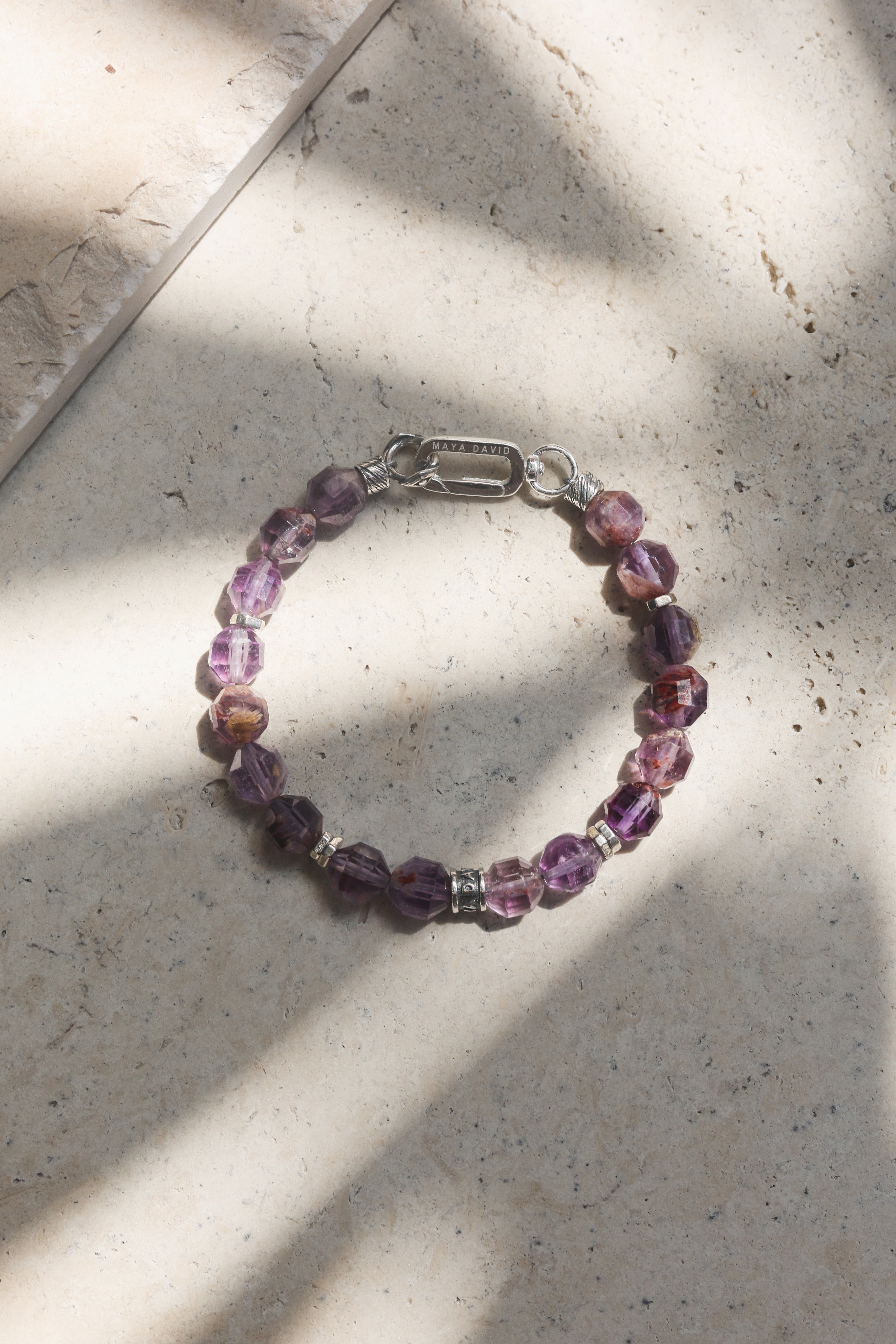 Twilight Bracelet | Amethyst & Sterling Silver